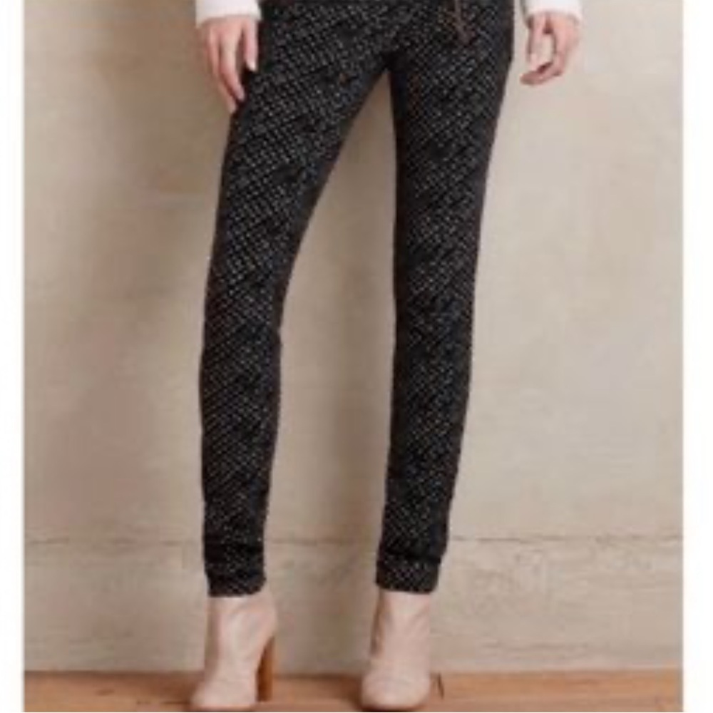 Pilcro Serif Soft Corduroy Skinny Pants from Anthropologie Slimming Classic